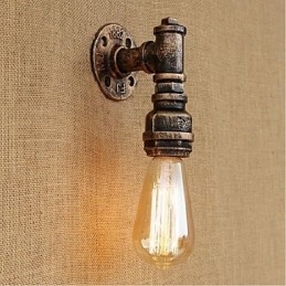 Designer Touch Decorative Rustic Lodge Painting Feature for Ambient Light Wall Sconces Wall Light