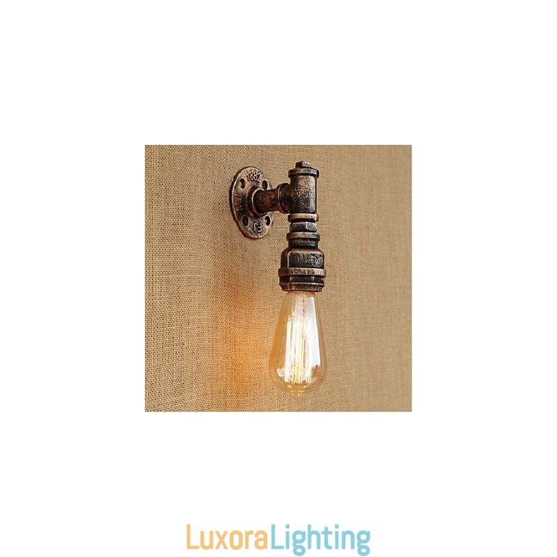 Designer Touch Decorative Rustic Lodge Painting Feature for Ambient Light Wall Sconces Wall Light
