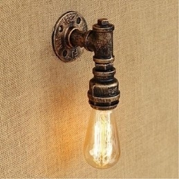 Designer Touch Decorative Rustic Lodge Painting Feature for Ambient Light Wall Sconces Wall Light