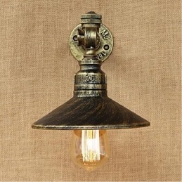 Designer Touch Decorative Rustic Lodge Painting Feature for Ambient Light Wall Sconces Wall Light