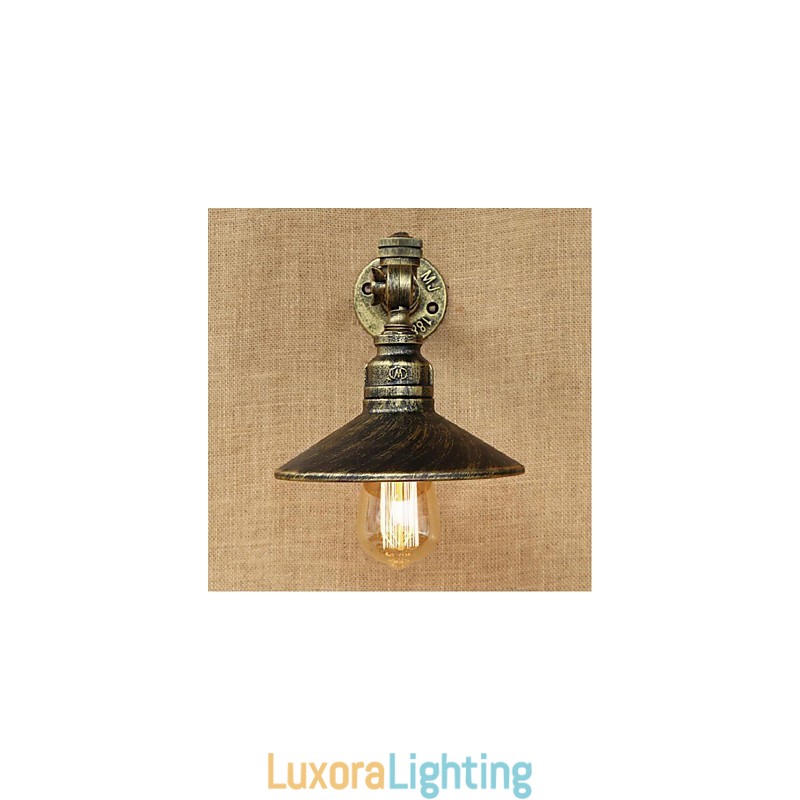 Designer Touch Decorative Rustic Lodge Painting Feature for Ambient Light Wall Sconces Wall Light