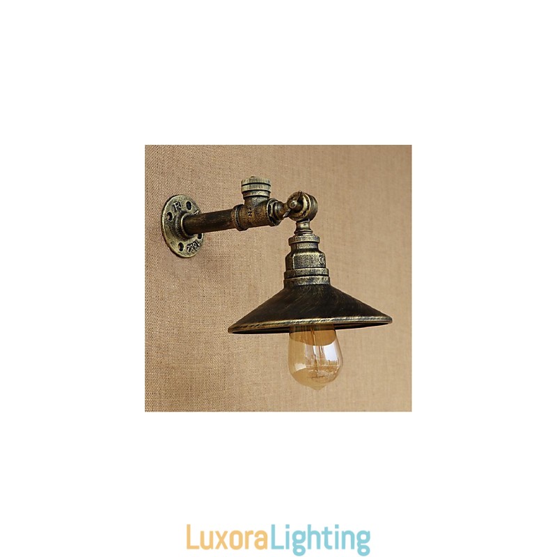 Designer Touch Decorative Rustic Lodge Painting Feature for Ambient Light Wall Sconces Wall Light