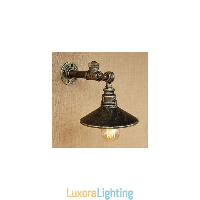 Designer Touch Decorative Rustic Lodge Painting Feature for Ambient Light Wall Sconces Wall Light
