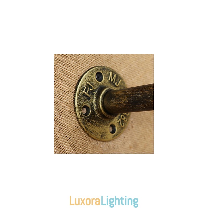 Designer Touch Decorative Rustic Lodge Painting Feature for Ambient Light Wall Sconces Wall Light