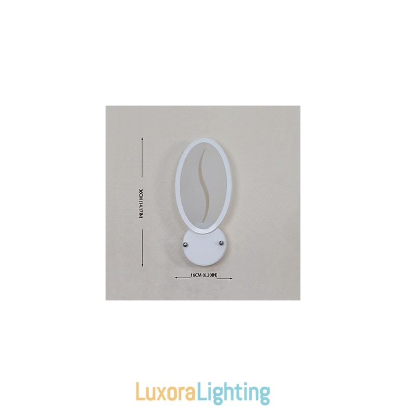 Designer Touch Decorative Integrated Modern Contemporary Painting Feature for Ambient Light Wall Sconces Wall Light