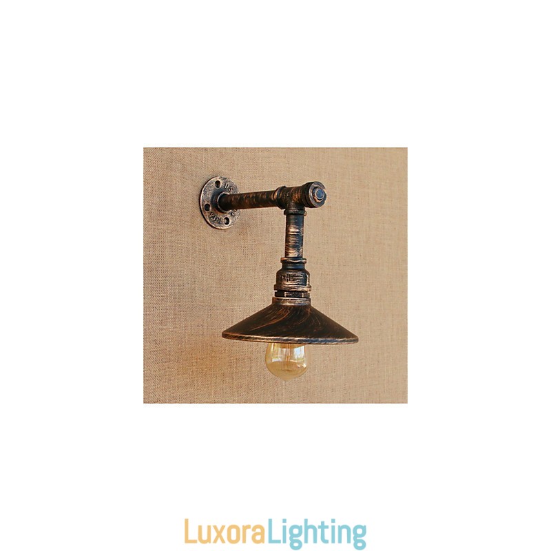 Designer Touch Decorative Rustic Lodge Country Antique Brass Feature for Ambient Light Wall Sconces Wall Light