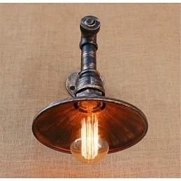 Designer Touch Decorative Rustic Lodge Country Antique Brass Feature for Ambient Light Wall Sconces Wall Light