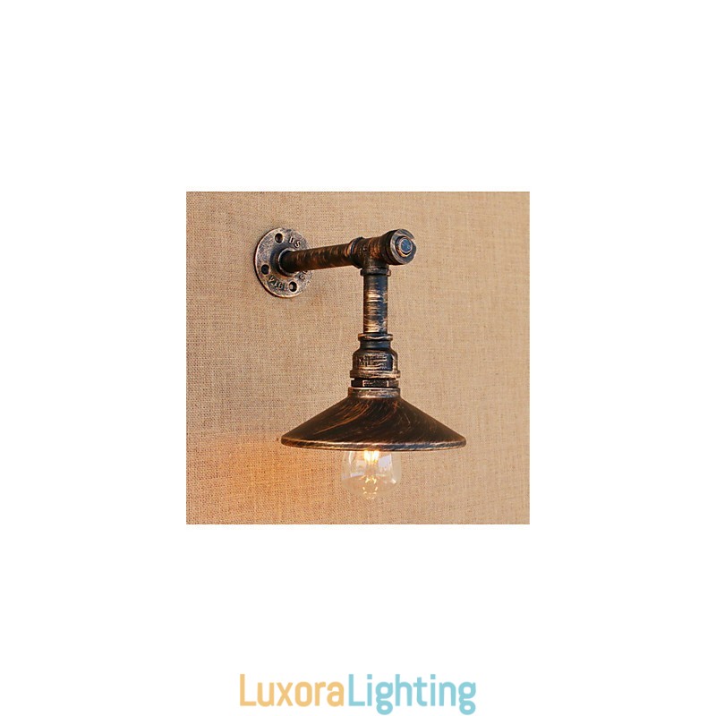 Designer Touch Decorative Rustic Lodge Country Antique Brass Feature for Ambient Light Wall Sconces Wall Light