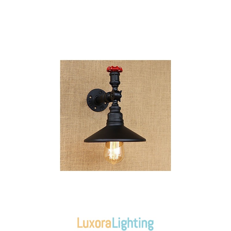 Designer Touch Decorative Retro Restaurant Edison Industrial Hoses Single Head Adornment Wall Lamp