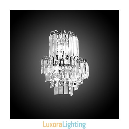 Designer Touch Decorative Wall Sconces Crystal Modern Contemporary Glass