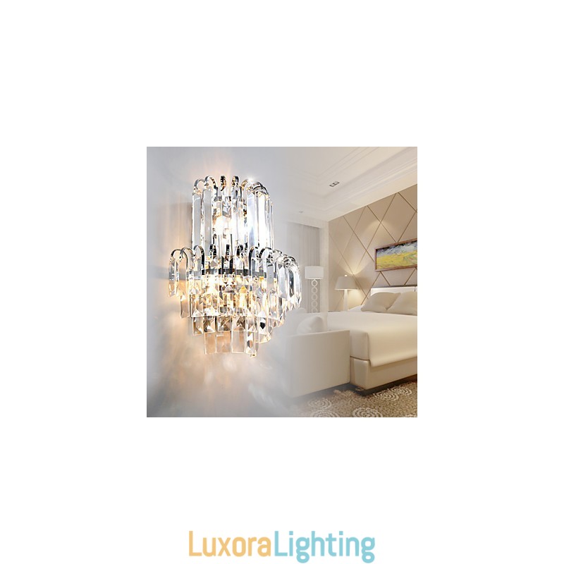 Designer Touch Decorative Wall Sconces Crystal Modern Contemporary Glass