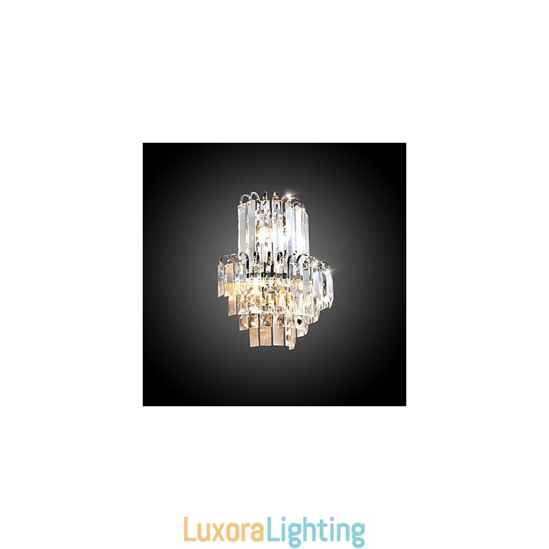 Designer Touch Decorative Wall Sconces Crystal Modern Contemporary Glass