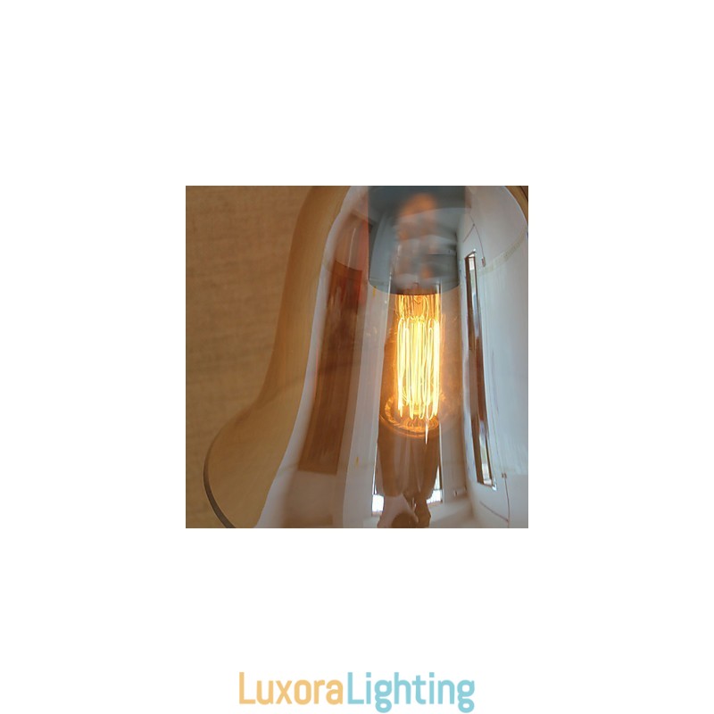 Designer Touch Decorative American Rural Countryside Minimalist Living Room Hallway Decorated Glass Wall Sconce