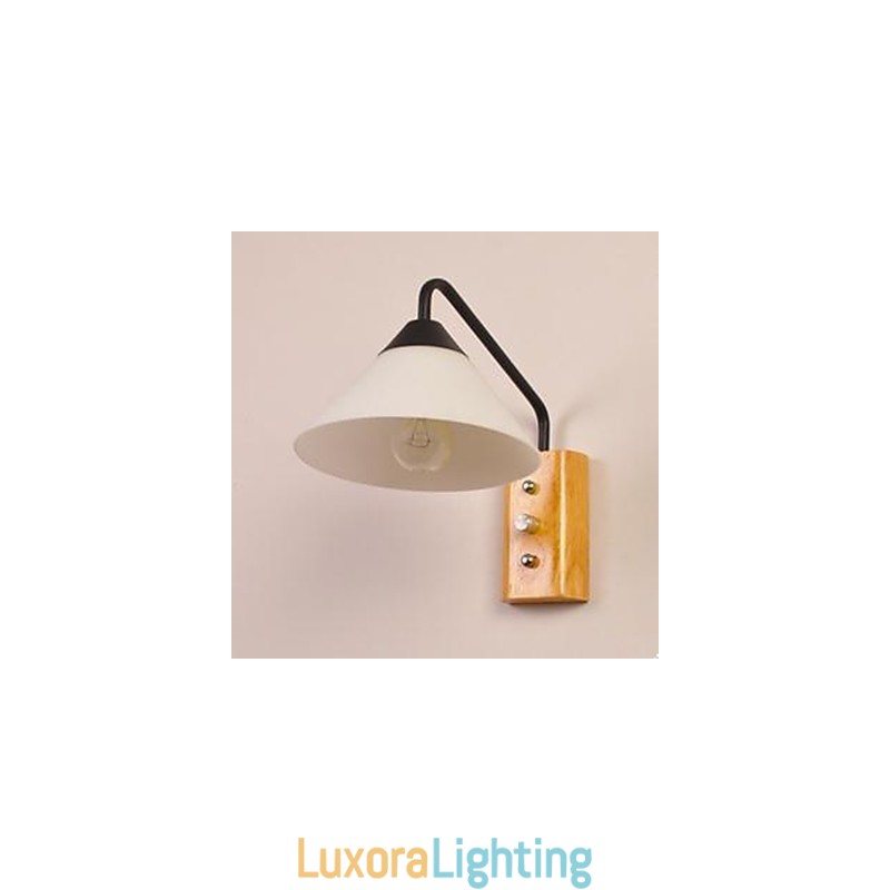 Designer Touch Decorative Japanese Korean Aisle Porch Stairs Bedroom Bedside Lamp Wall Lamp Glass Wood