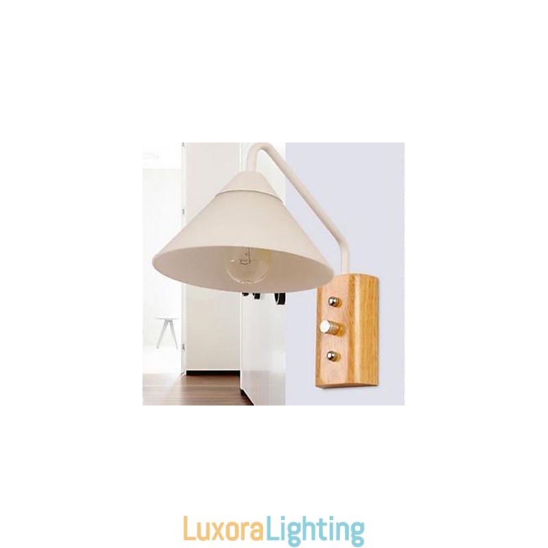 Designer Touch Decorative Japanese Korean Aisle Porch Stairs Bedroom Bedside Lamp Wall Lamp Glass Wood