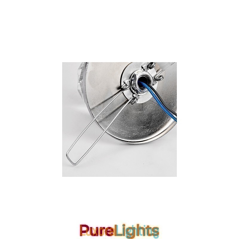 Designer Touch Decorative Modern Contemporary Crystal Mini Style Chrome Metal Flush Mount