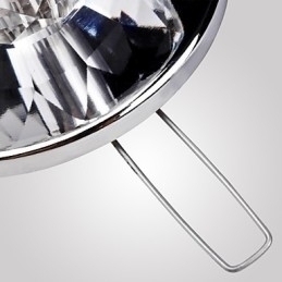Designer Touch Decorative Modern Contemporary Crystal Mini Style Chrome Metal Flush Mount