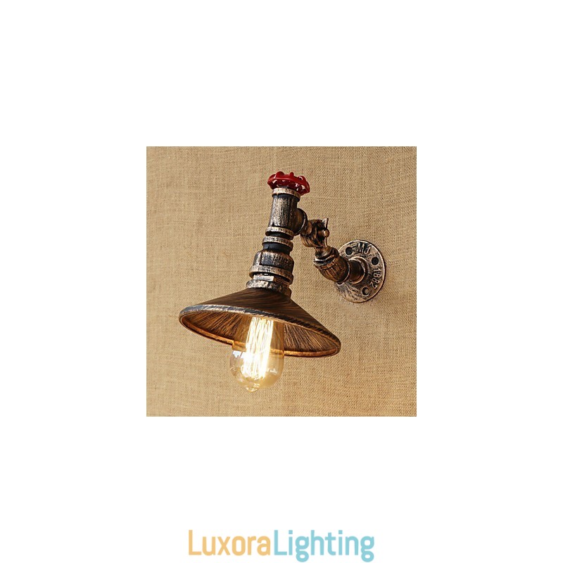 Designer Touch Decorative Country Retro Painting Feature for Mini Style Rotatable Light Swing Arm Lights Wall Light