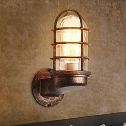 Designer Touch Decorative Living Room Coffee Shop Clothing Shop Bar Balcony Retro Wall Lamp