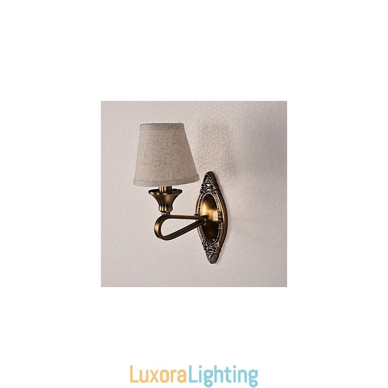 Designer Touch Decorative Traditional Classic Electroplated Feature for Eye Protection Downlight Wall Sconces Wall Light