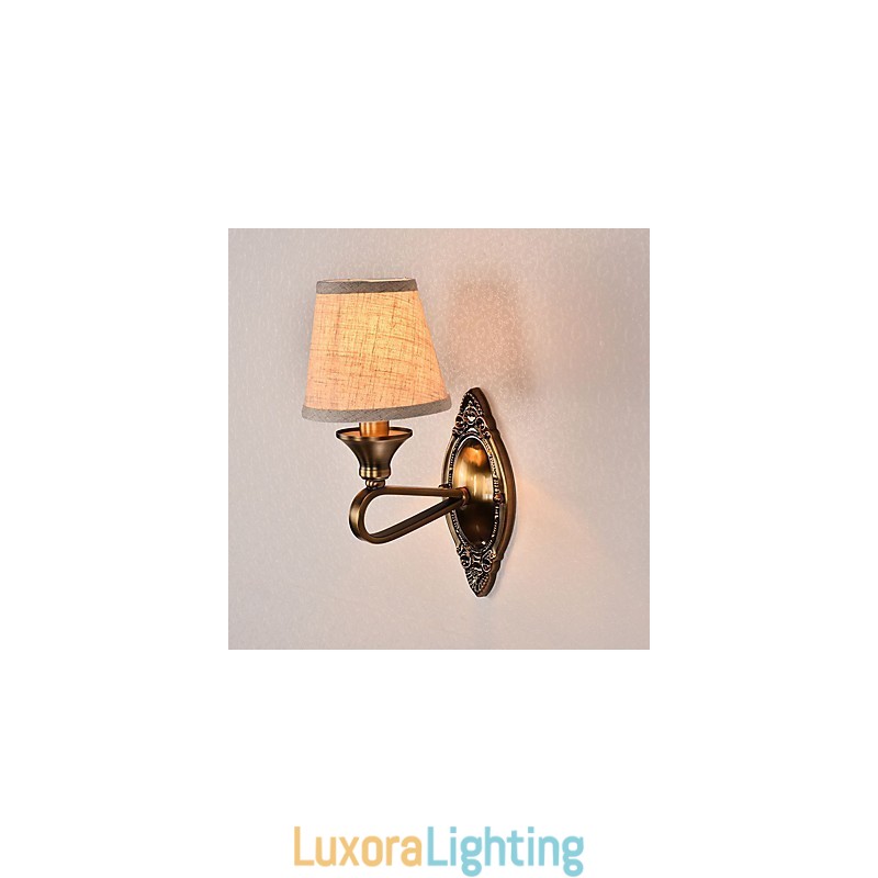 Designer Touch Decorative Traditional Classic Electroplated Feature for Eye Protection Downlight Wall Sconces Wall Light