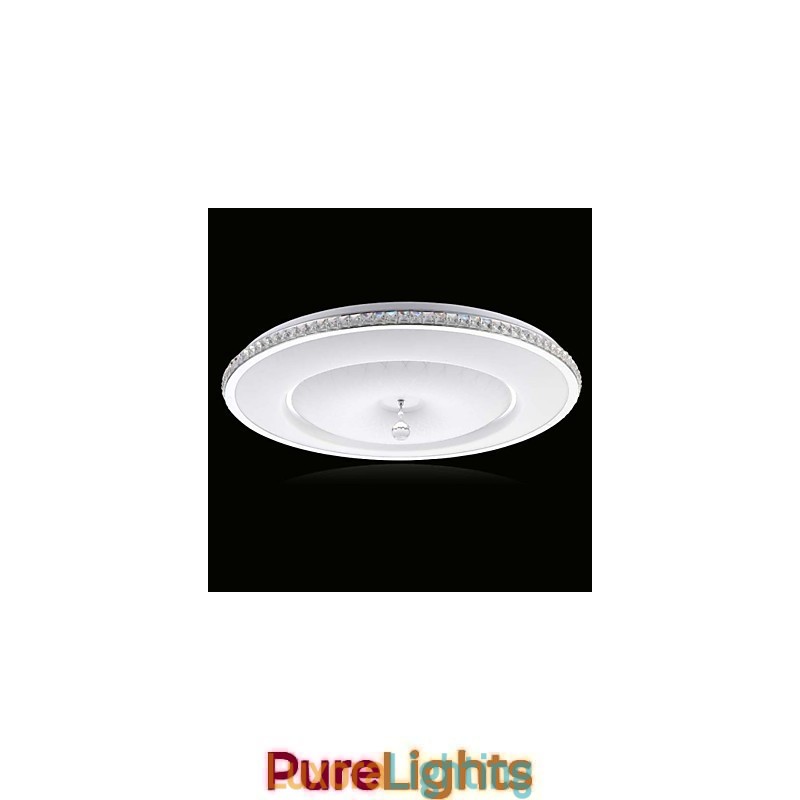 Designer Touch Decorative Flush Mount Crystal Modern Contemporary Metal Metal