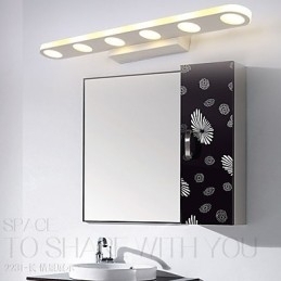 Designer Touch Decorative Integrated Modern Contemporary for Downlight Bathroom Lighting Wall Light