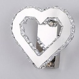 Designer Touch Decorative Integrated Modern Contemporary Chrome Feature for Ambient Light Wall Lights