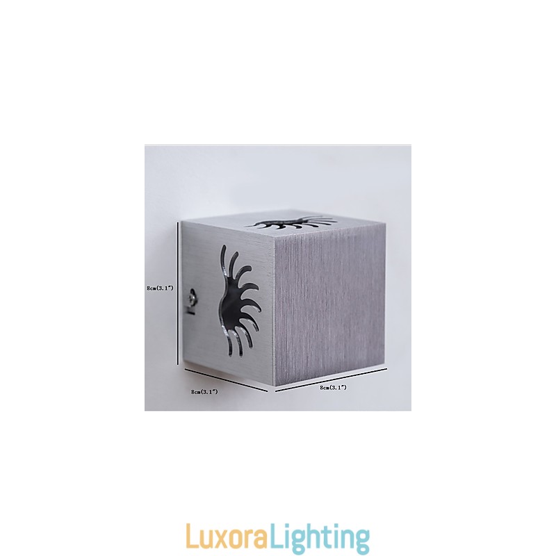 Designer Touch Decorative Modern Light Aluminum Flush Mount Wall Lamp Decorate Wall Lights