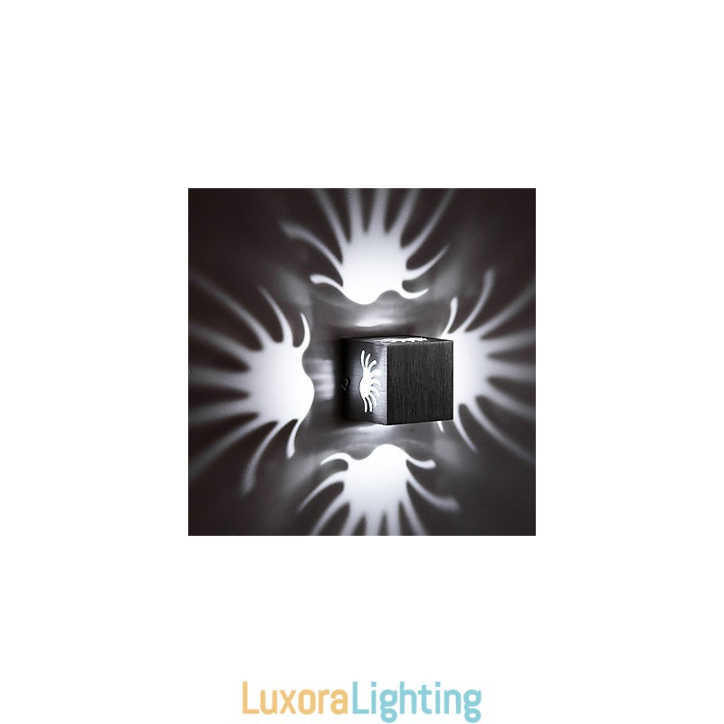 Designer Touch Decorative Modern Light Aluminum Flush Mount Wall Lamp Decorate Wall Lights