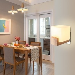 Designer Touch Decorative Modern Contemporary Painting Feature for Eye Protection Ambient Light Wall Sconces Wall Light