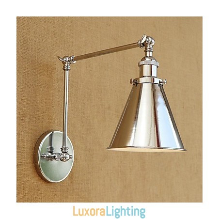 Designer Touch Decorative Modern Contemporary Retro Electroplated Feature for Swing Arm Eye Protection Ambient Light