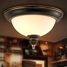 Designer Touch Decorative Simple Pastoral Ceiling Lamps Bronze Phnom Penh American Country European Ceiling Lamps Lamp