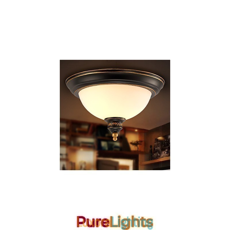 Designer Touch Decorative Simple Pastoral Ceiling Lamps Bronze Phnom Penh American Country European Ceiling Lamps Lamp