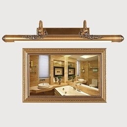 Designer Touch Decorative Mirror Lamp Integrated Modern Contemporary Traditional Classic Rustic Lodge Vintage Antique Brass