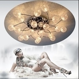 Designer Touch Decorative Simple Circular Ceiling lamps Iron lamp lighting