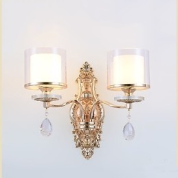 Designer Touch Decorative Modern Contemporary Electroplated Feature for Eye Protection Ambient Light Wall Sconces Wall Light