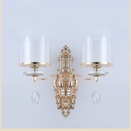 Designer Touch Decorative Modern Contemporary Electroplated Feature for Eye Protection Ambient Light Wall Sconces Wall Light