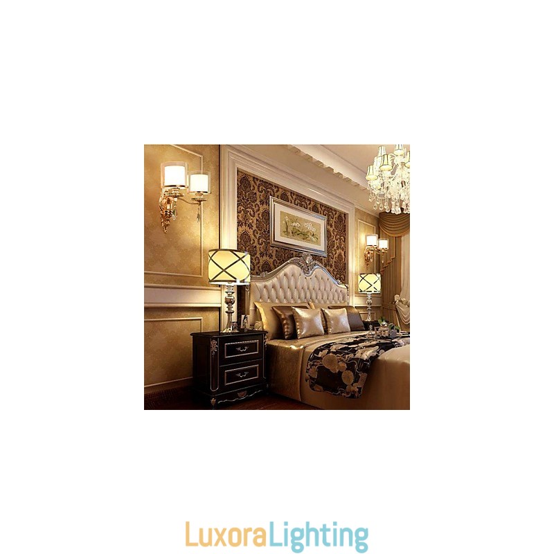 Designer Touch Decorative Modern Contemporary Electroplated Feature for Eye Protection Ambient Light Wall Sconces Wall Light