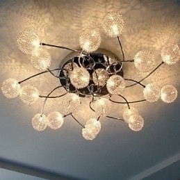 Designer Touch Decorative Simple Circular Ceiling lamps Iron lamp lighting