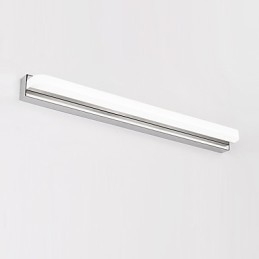 Designer Touch Decorative Integrated Modern Contemporary Chrome Feature for Ambient Light Bathroom Lighting Wall Light