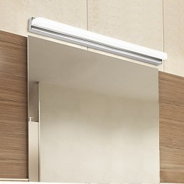 Designer Touch Decorative Integrated Modern Contemporary Chrome Feature for Ambient Light Bathroom Lighting Wall Light