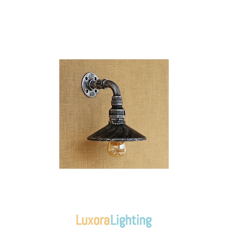 Designer Touch Decorative Rustic Lodge Country Retro Painting Feature for Mini Style Ambient Light Wall Sconces