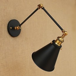 Designer Touch Decorative Rustic Lodge Country Painting Feature for Swing Arm Ambient Light Swing Arm Lights