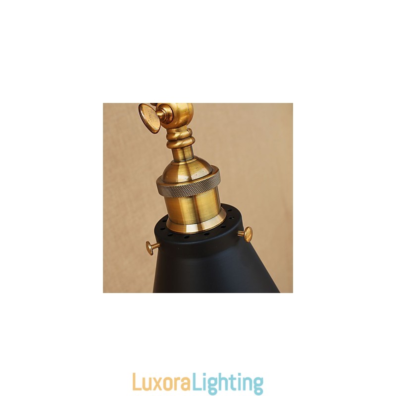 Designer Touch Decorative Rustic Lodge Country Painting Feature for Swing Arm Ambient Light Swing Arm Lights