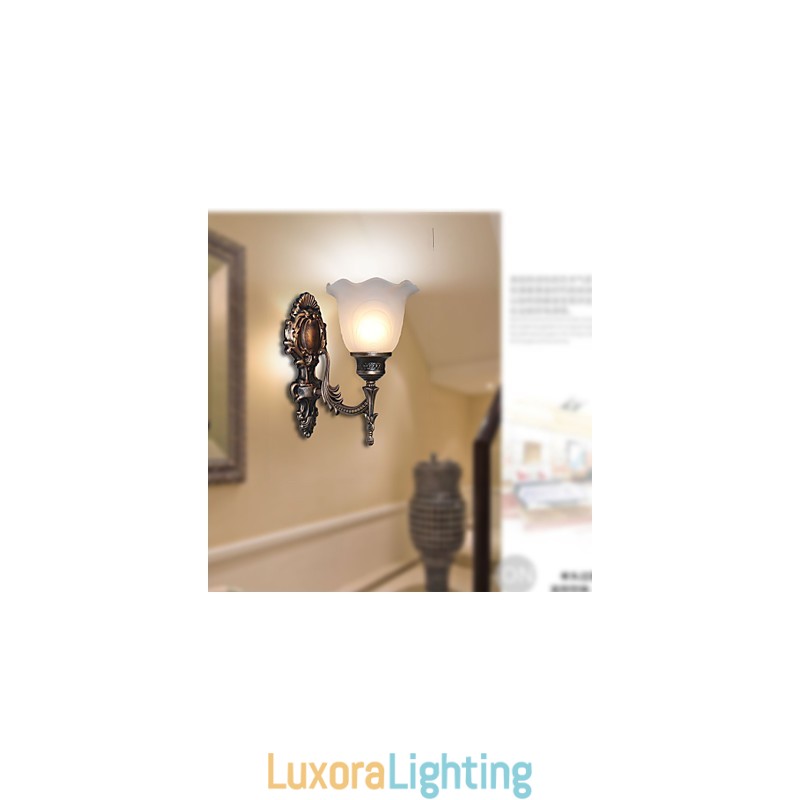 Designer Touch Decorative European Style Retro Wall Lamp Hotel Corridor Lamp Corridor light Mirror Front lamp Single Head Bedside Lamp