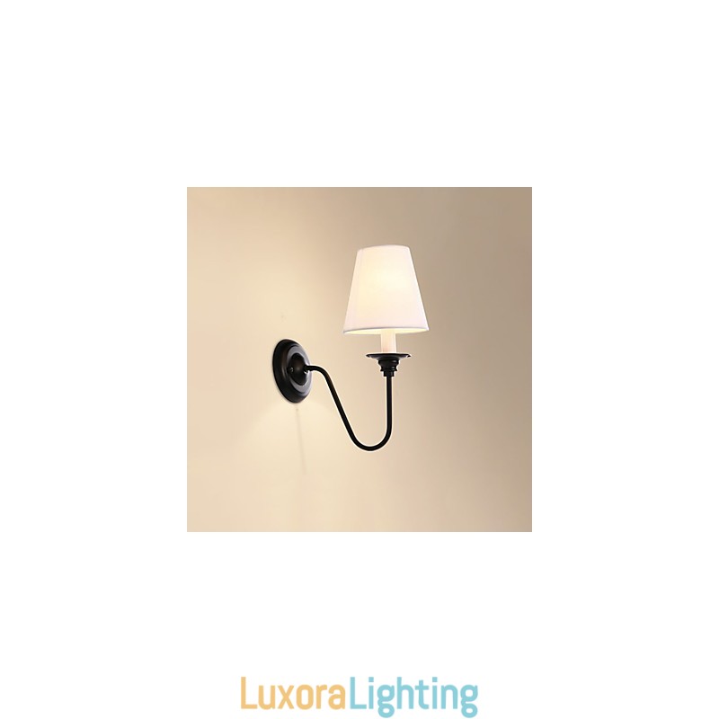 Designer Touch Decorative Rustic Lodge Black Oxide Finish Feature for Eye Protection Ambient Light Wall Sconces Wall Light