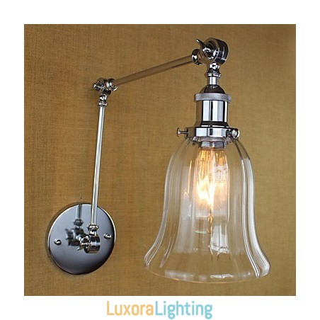 Designer Touch Decorative Country Retro Electroplated Feature for Mini Style Eye Protection Ambient Light Swing Arm Lights Wall