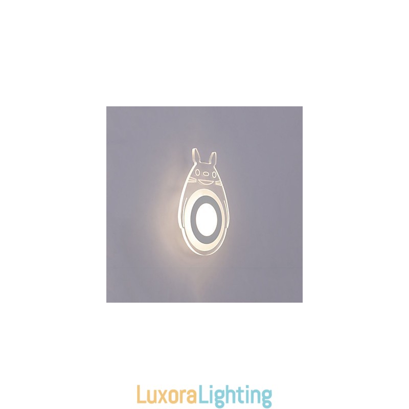 Designer Touch Decorative Integrated Modern Contemporary Painting Feature for Ambient Light Wall Sconces Wall Light