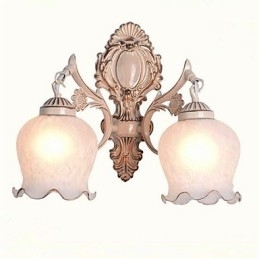 Designer Touch Decorative Modern Contemporary Electroplated Feature for Swing Arm Eye Protection Wall Lights